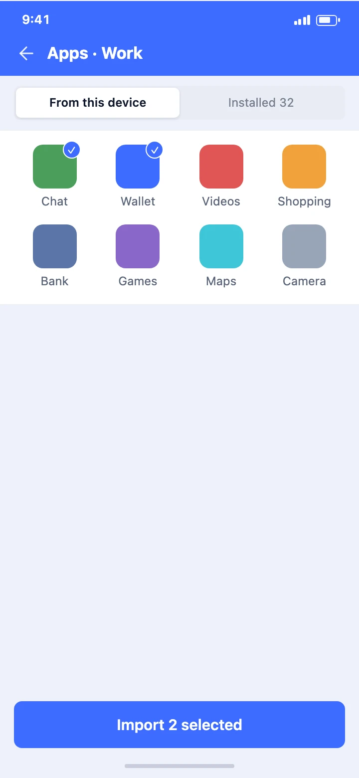 App management